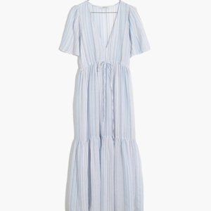 Tiered Cover-Up Midi Dress